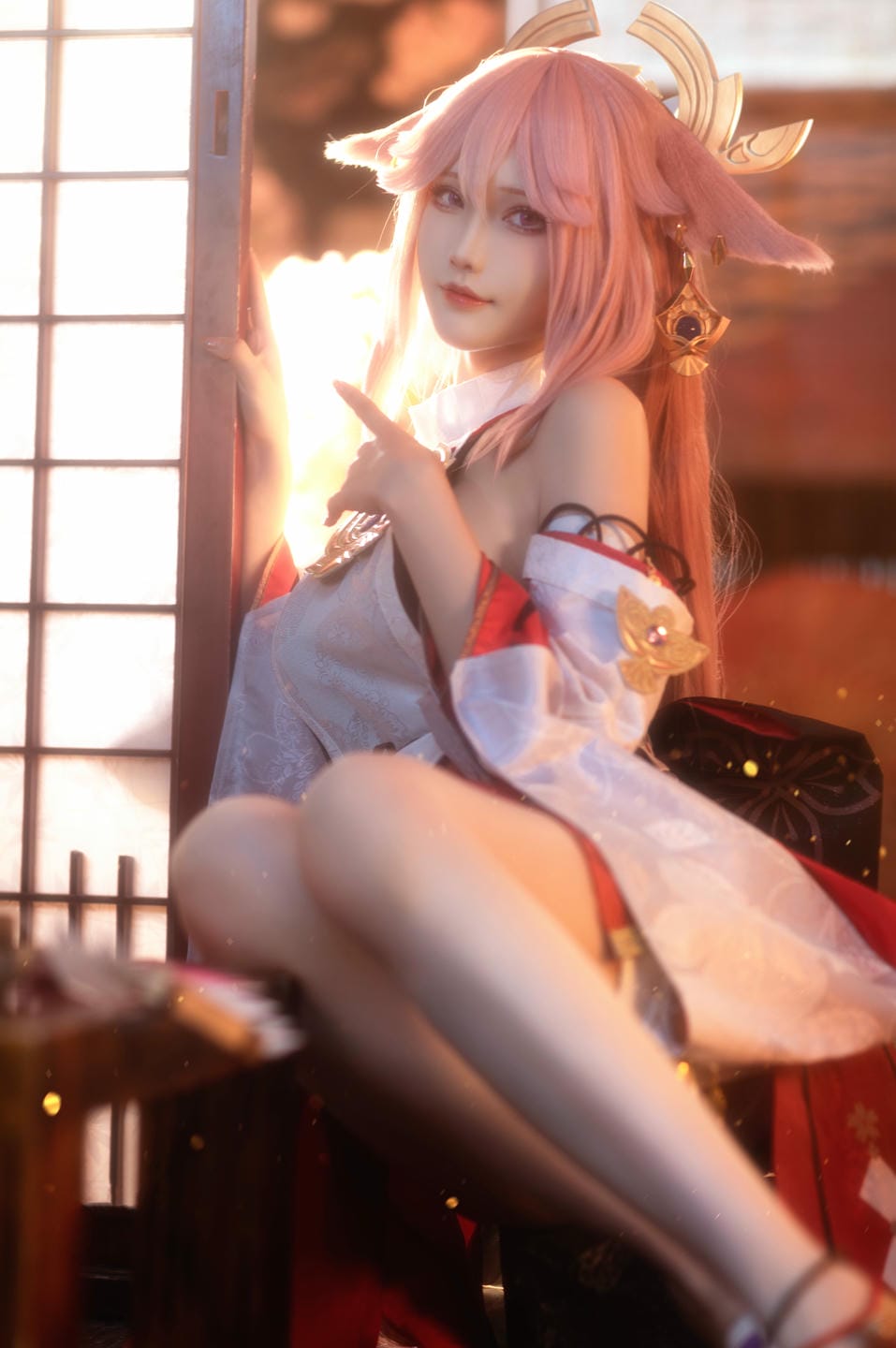 花兮_honoka - 原神 八重神子 [11P-137MB]